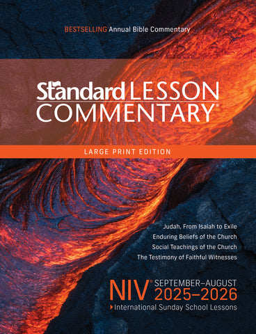 NIV Standard Lesson Commentary® Large Print Edition 2025-2026