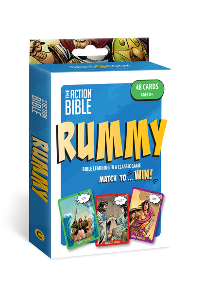 The Action Bible Rummy Card Game