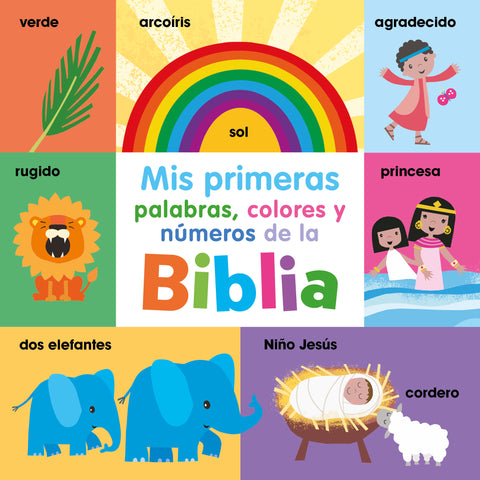 Mis primeras palabras, colores y números de la Biblia