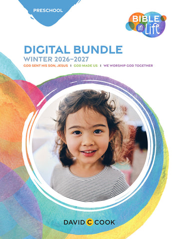 Bible in Life Preschool Digital Bundle | Winter 2026-2027