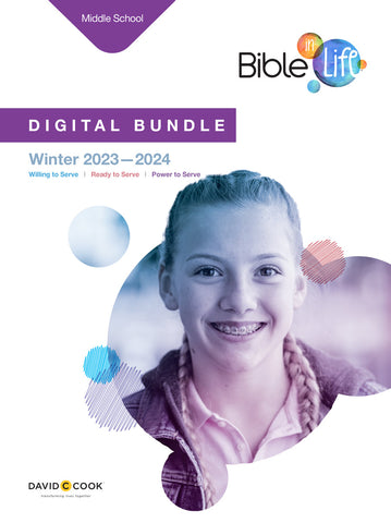 Bible-in-Life Middle School Digital Bundle | Winter 2023-2024