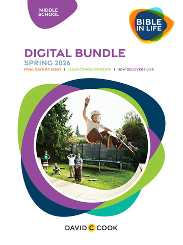 Bible in Life | Middle School Digital Bundle | Spring 2026