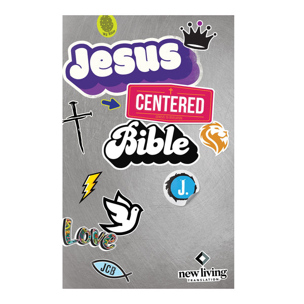 Jesus-Centered Bible NLT - Paperback