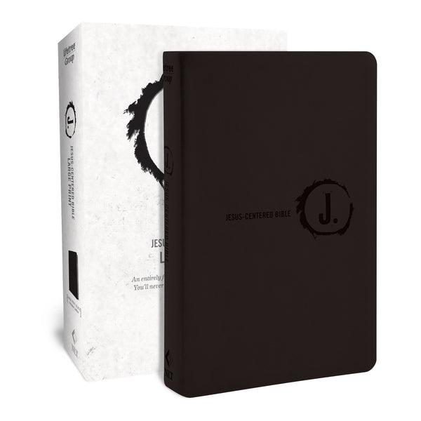 Jesus-Centered Bible NLT - Large Print Imitation Leather