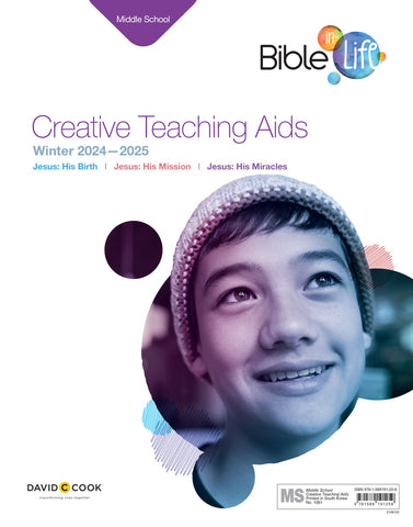 Bible-in-Life Middle School Creative Teaching Aids® | Winter 2024-2025