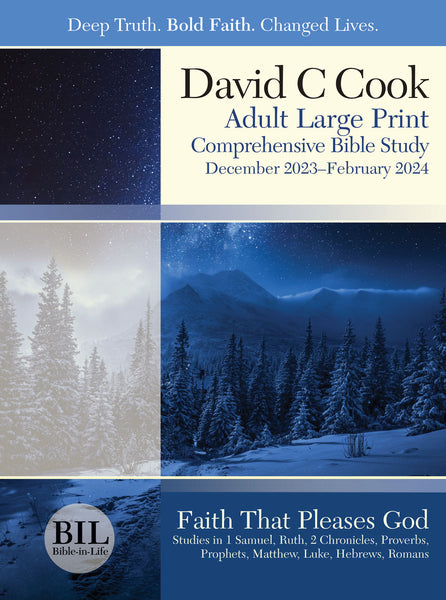 Bible-in-Life Adult Large Print Student Book | Winter 2023-2024