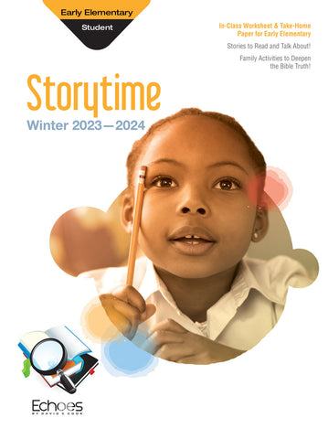 Echoes | Early Elementary Storytime Take-Home | Winter 2023-2024