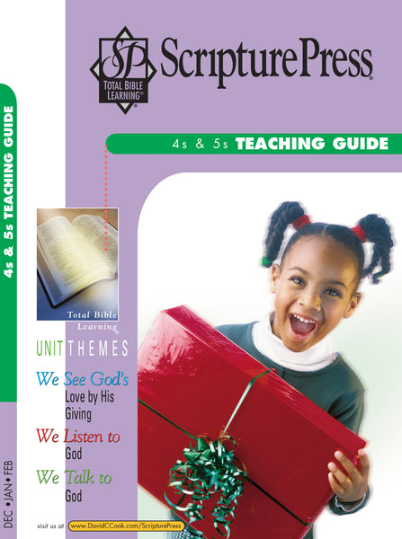 Scripture Press | 4s & 5s Teaching Guide | Winter 2024-2025