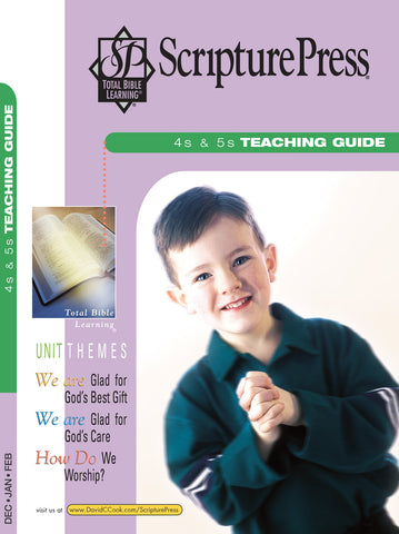 Scripture Press | 4s & 5s Teaching Guide | Winter 2023-2024