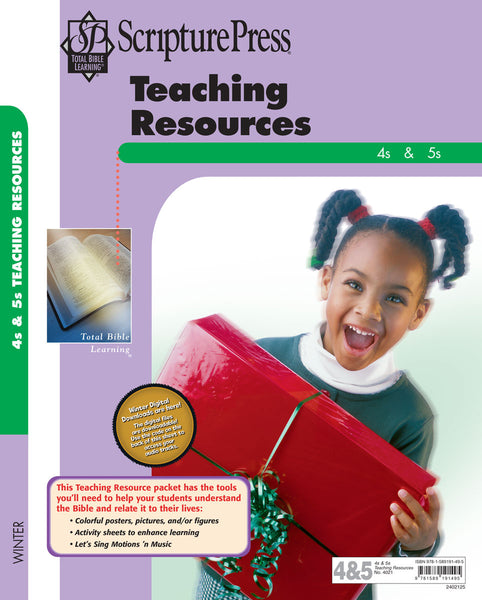 Scripture Press 4s & 5s Teaching Resources | Winter 2024-2025