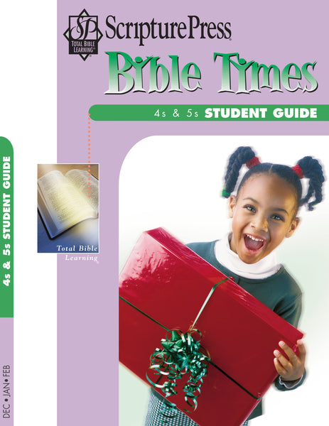 Scripture Press | 4s & 5s Bible Times Student Guide | Winter 2024-2025