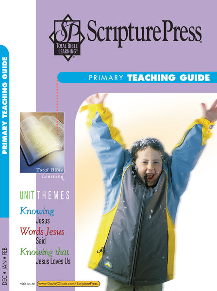 Scripture Press | Primary 1st & 2nd Grade Teaching Guide | Winter 2024-2025