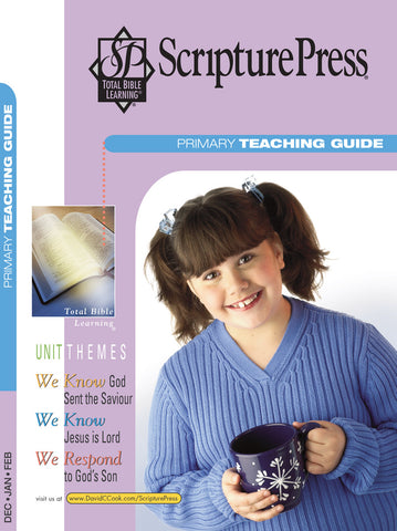 Scripture Press | Primary 1st & 2nd Grade Teaching Guide | Winter 2023-2024