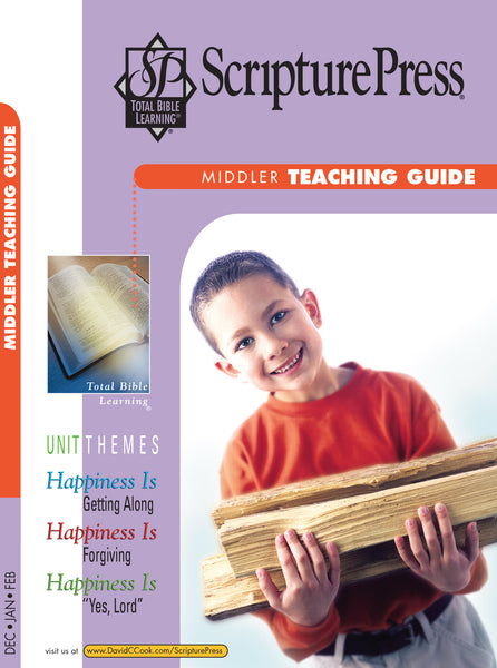 Scripture Press | Middler 3rd & 4th Grade Teaching Guide | Winter 2024-2025