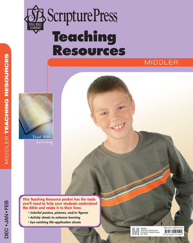 Scripture Press Middler Teaching Resources | Winter 2023-2024