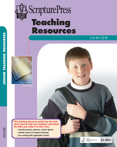 Scripture Press Junior Teaching Resources | Winter 2024-2025