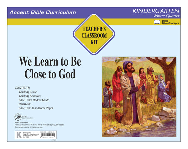 Accent | 4s & 5s Teacher's Virtual Classroom Kit | Winter 2026-2027