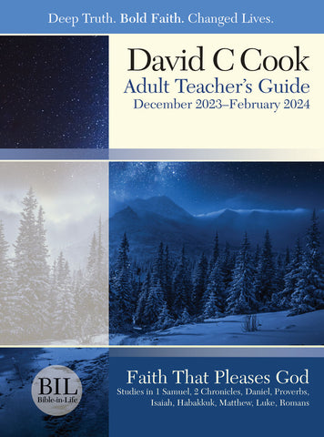 Bible-in-Life | Adult Comprehensive Bible Study Teacher's Guide | Winter 2023-2024