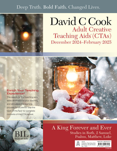 Bible-in-Life Adult Creative Teaching Aids® | Winter 2024-2025