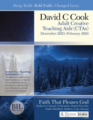 Bible-in-Life Adult Creative Teaching Aids® | Winter 2023-2024