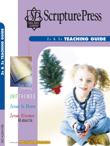 Scripture Press | 2s & 3s Teaching Guide | Winter 2024-2025