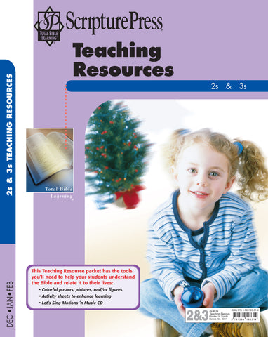 Scripture Press | 2s & 3s Teaching Resources | Winter 2024-2025