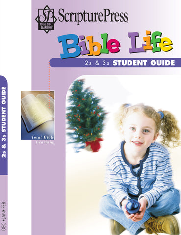 Scripture Press 2s & 3s Bible Life Student Guide | Winter 2024-2025