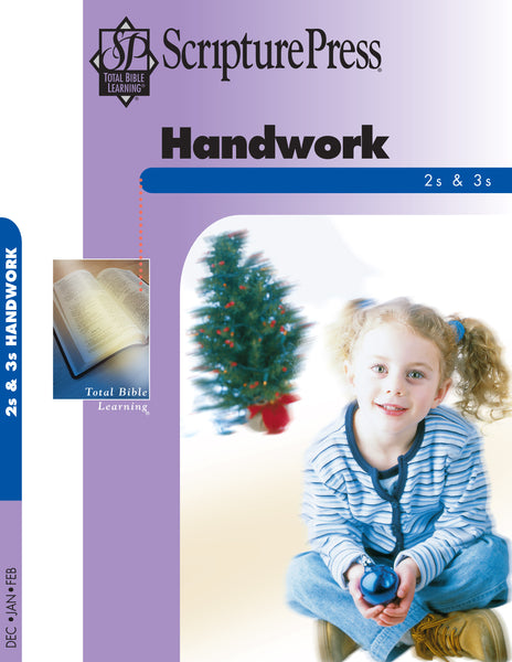 Scripture Press 2s & 3s Handwork (Craftbook) | Winter 2024-2025