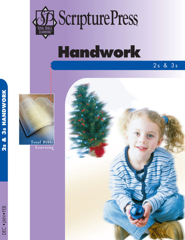 Scripture Press 2s & 3s Handwork (Craftbook) | Winter 2024-2025