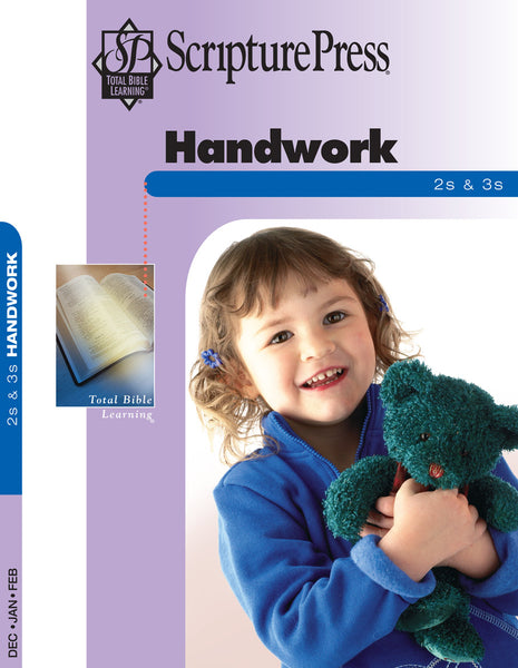 Scripture Press 2s & 3s Handwork (Craftbook) | Winter 2023-2024
