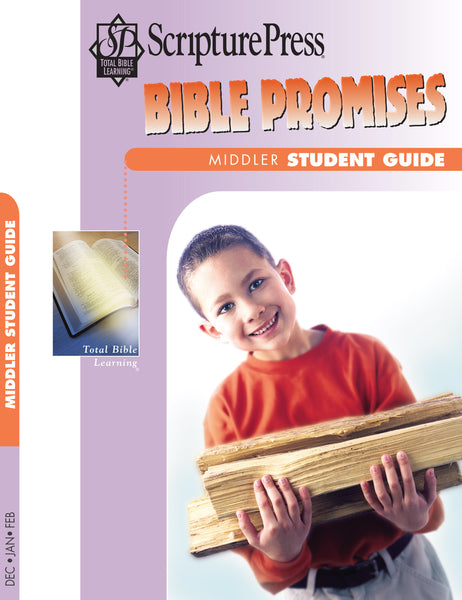 Scripture Press | Middler Bible Promises Student Guide | Winter 2024-2025