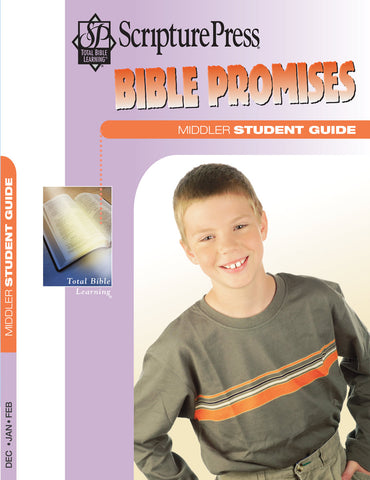 Scripture Press | Middler Bible Promises Student Guide | Winter 2023-2024