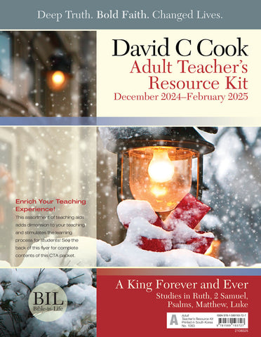 Bible-in-Life Adult Teacher's Resource Kit | Winter 2024-2025