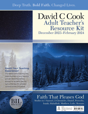Bible-in-Life Adult Teacher's Resource Kit | Winter 2023-2024