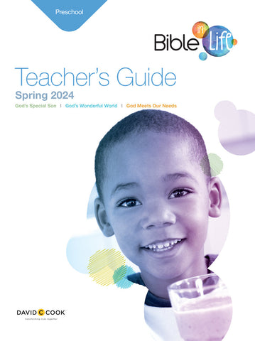 Bible-in-Life | Preschool Teacher's Guide | Spring 2024