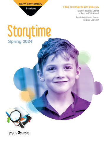 Bible-in-Life | Early Elementary Storytime Take-Home Papers | Spring 2024