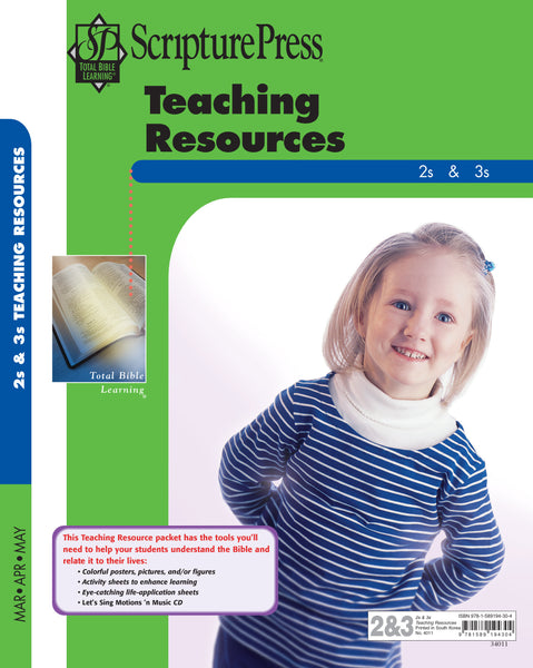 Scripture Press | 2s & 3s Teaching Resources | Spring 2025