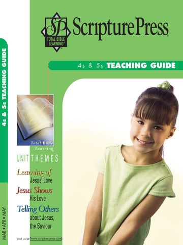 Scripture Press | 4s & 5s Teaching Guide | Spring 2025