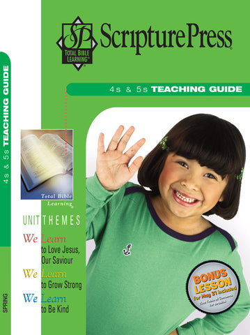 Scripture Press | 4s & 5s Teaching Guide | Spring 2024