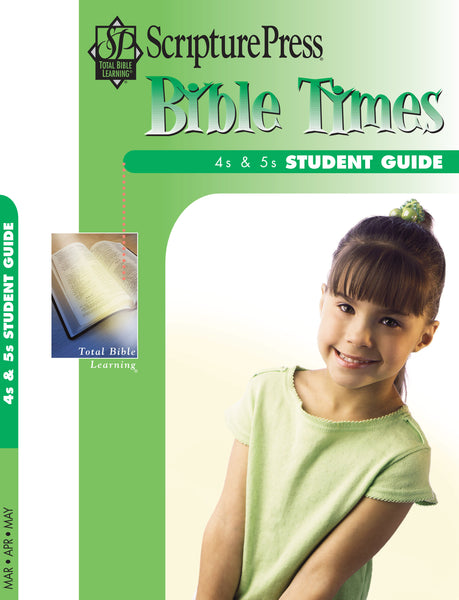 Scripture Press | 4s & 5s Bible Times Student Guide | Spring 2025