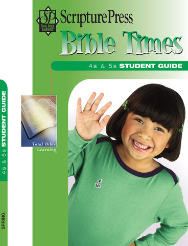 Scripture Press | 4s & 5s Bible Times Student Guide | Spring 2024