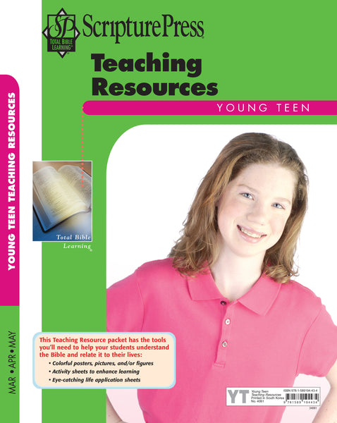 Scripture Press | Young Teen Teaching Resources | Spring 2025