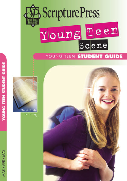 Scripture Press | Young Teen - Teen Scene Student Guide | Spring 2024