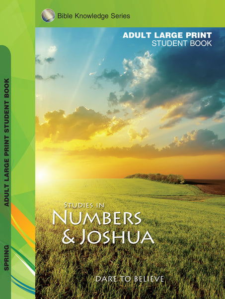 Scripture Press | Adult Bible Knowledge Series Student Guide - Large Print | Spring 2025