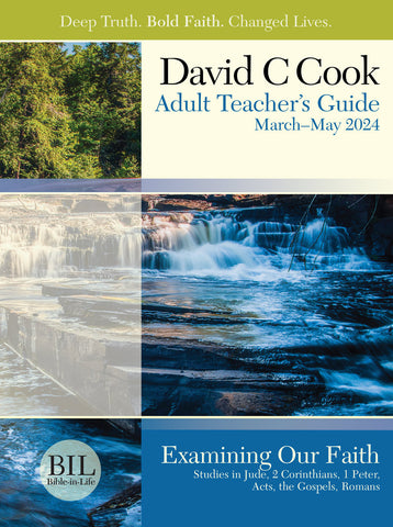 Bible-in-Life | Adult Comprehensive Bible Study Teacher's Guide | Spring 2024