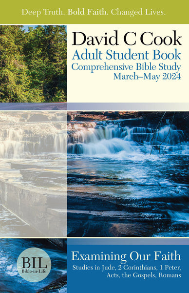 Bible-in-Life | Adult Comprehensive Bible Study Regular Print Student Book | Spring 2024