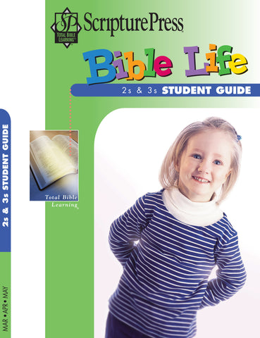 Scripture Press | 2s & 3s Bible Life Student Guide | Spring 2025