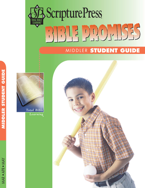 Scripture Press | Middler Bible Promises Student Guide | Spring 2025