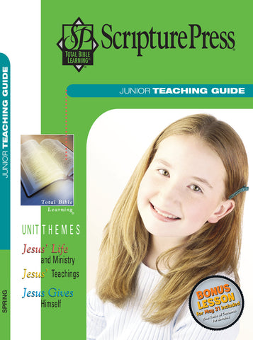 Scripture Press | Junior 5th & 6th Grade Teaching Guide | Spring 2024