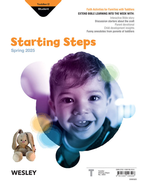 Wesley Toddler/2 Starting Steps | Spring 2025